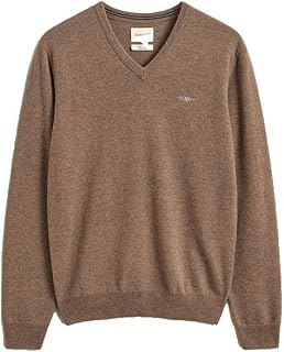 GANT Superfine Lambswool V-Neck Sweater Men's Sweatshirt
