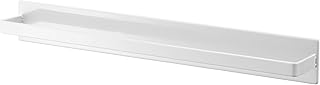 Yamazaki 4596 Magnetic Bathroom Towel Hanger, Wide, White, Approx. W 15.7 x D 1.8 x H 2.0 inches (40 x 4.5 x 5 cm), Tower Towel Hanger