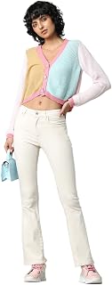 ONLY Female Flared Fit Jeans ONLBlush Life Mid Flared Jeans