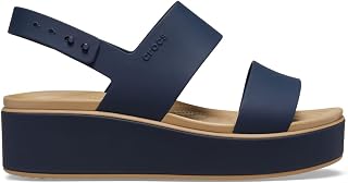 Crocs Brooklyn Cork Low Wedge Women's Sandals