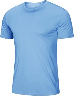 MAGCOMSEN Men's Short Sleeve UPF 50+ T-Shirt Quick Dry Workout Athletic Running Swim Tops Tee Rash Guard Performance Shirts