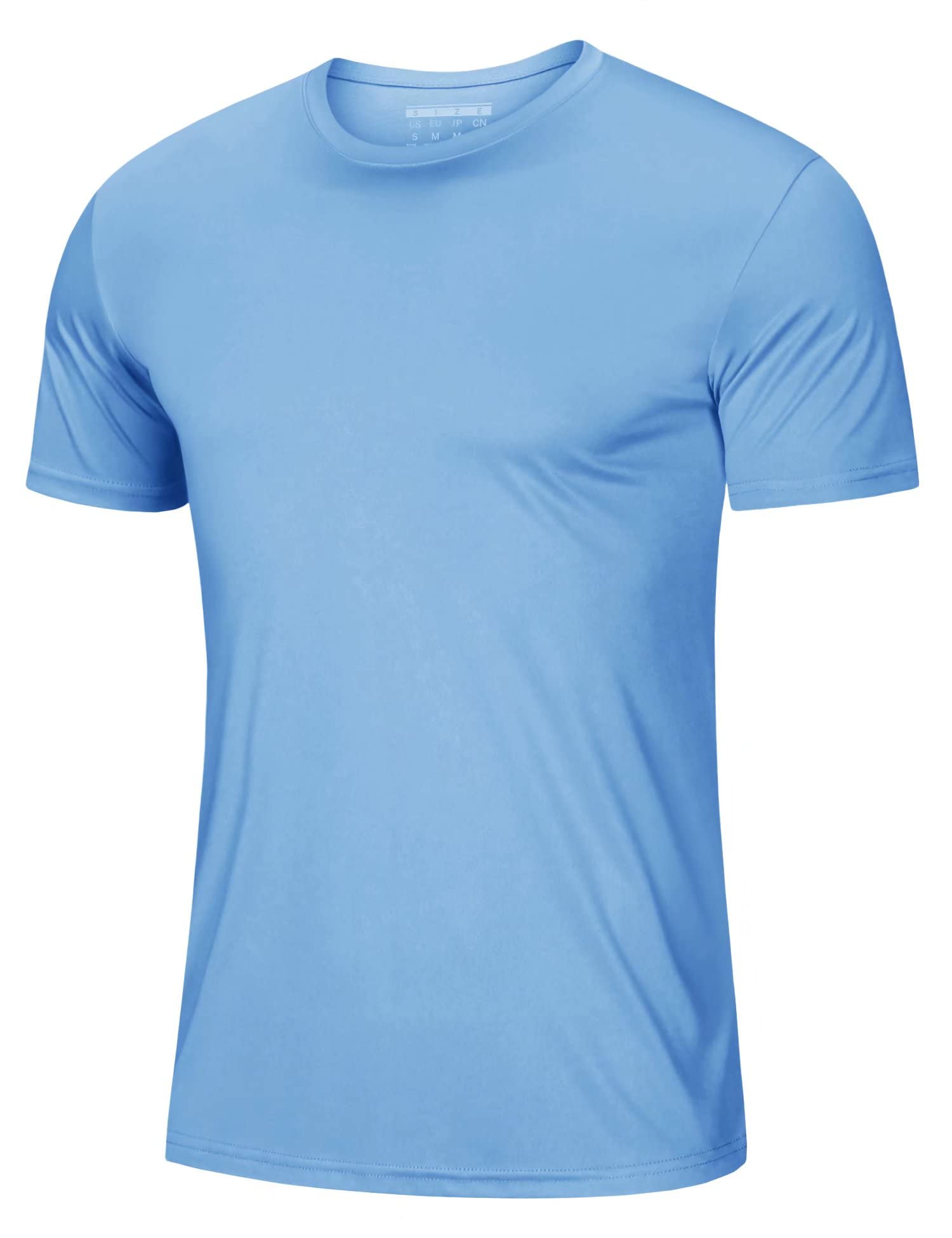 MAGCOMSEN Men's Short Sleeve UPF 50+ T-Shirt Quick Dry Workout Athletic Running 
