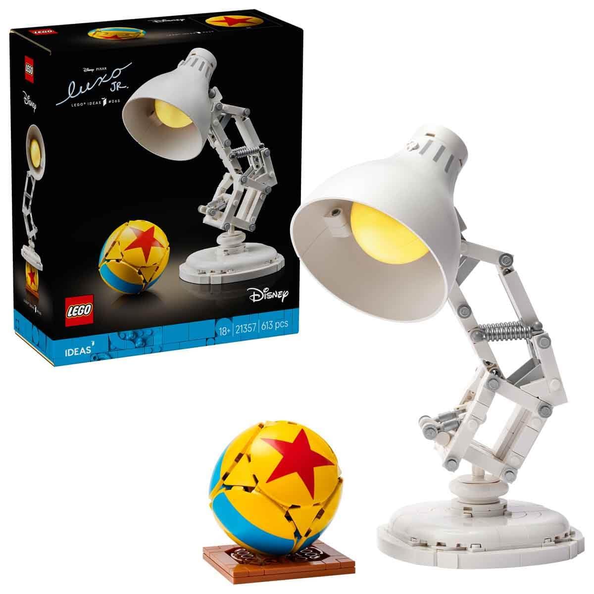 LEGO Ideas Disney Pixar Luxo Jr. 21357 | Set for Adults, Movie Memorabilia Model