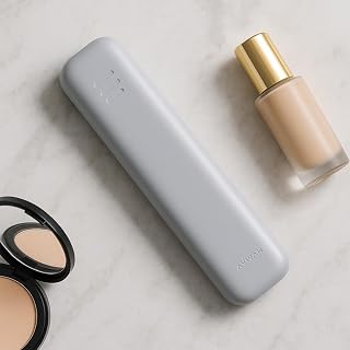 Portable Silicone Makeup Brush Bag Multifunctional Travel Cosmetic Storage Bag, grey, Cosmetic Bag