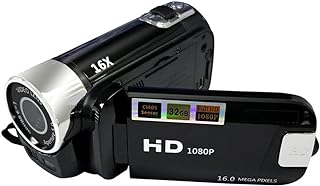 Andoer Portable 1080P High Definition Digital Video Camera DV Camcorder 16MP 2.7 Inch LCD Screen 16X Digital Zoom Built-in Battery