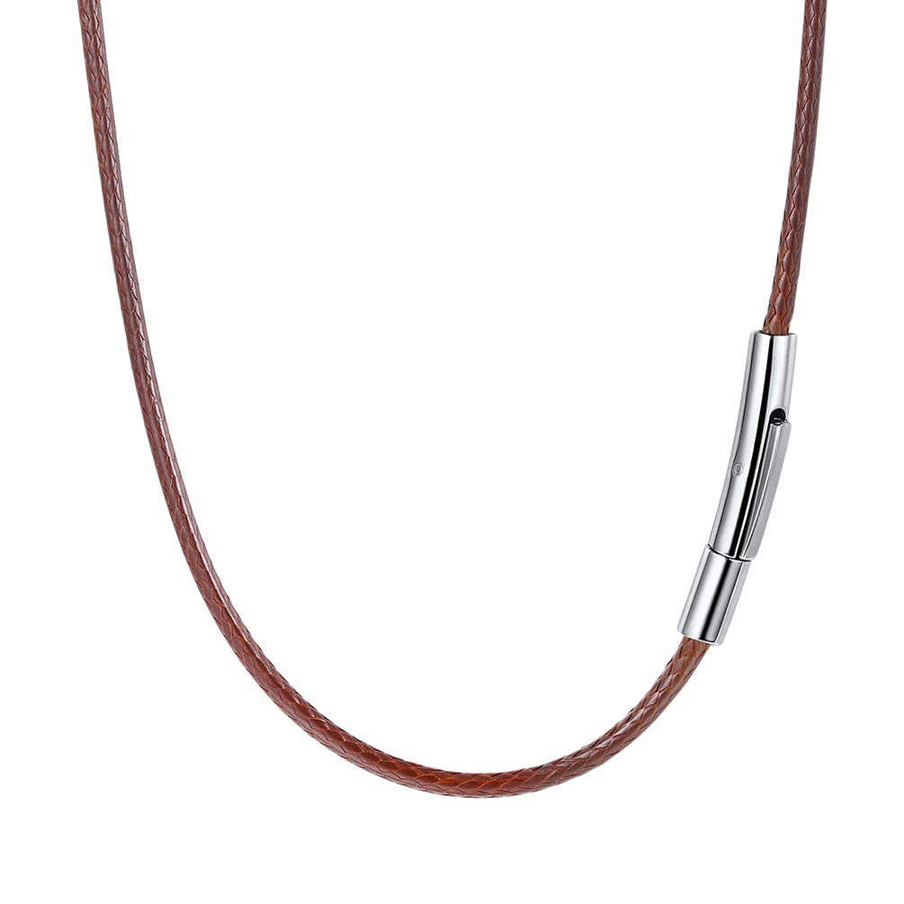 PROSTEEL Mens Leather Necklace Cord