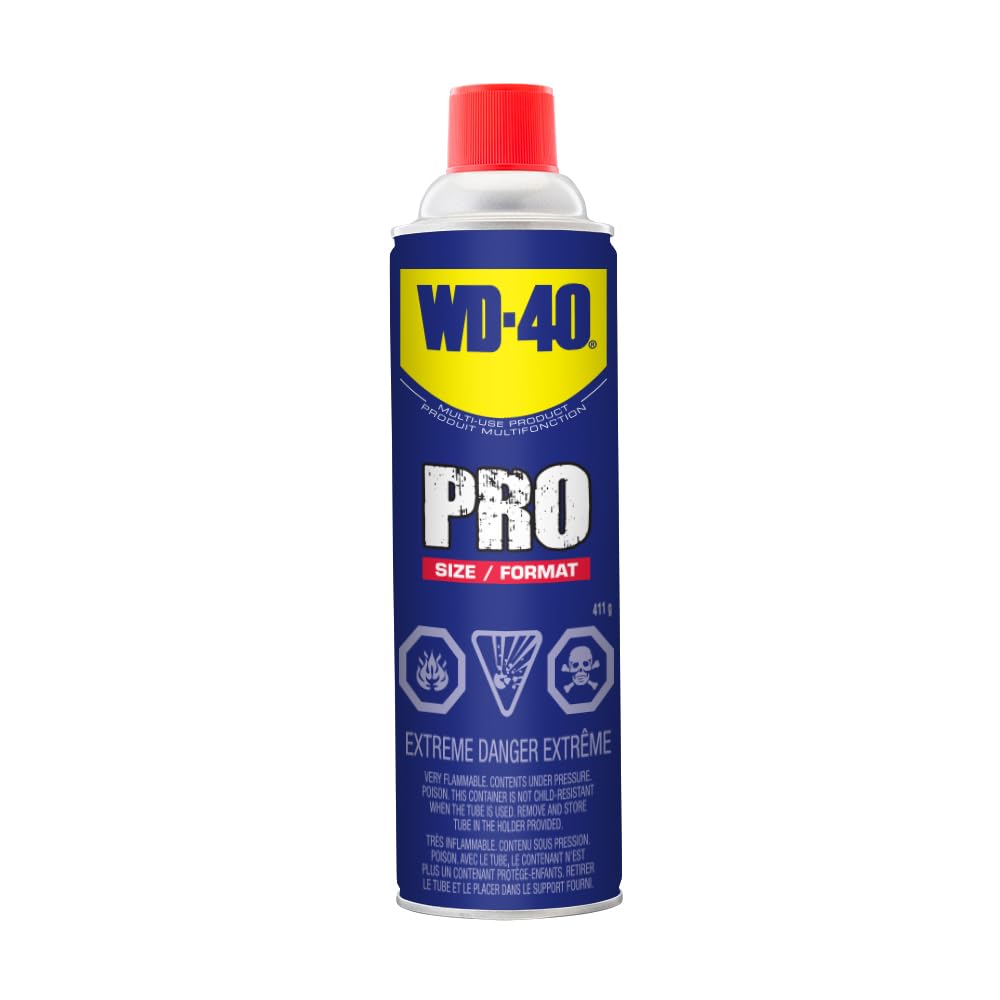 WD-40 Classic Multi-Use Product PRO Size 411g Aerosol | Drive Out Moisture, Inhi