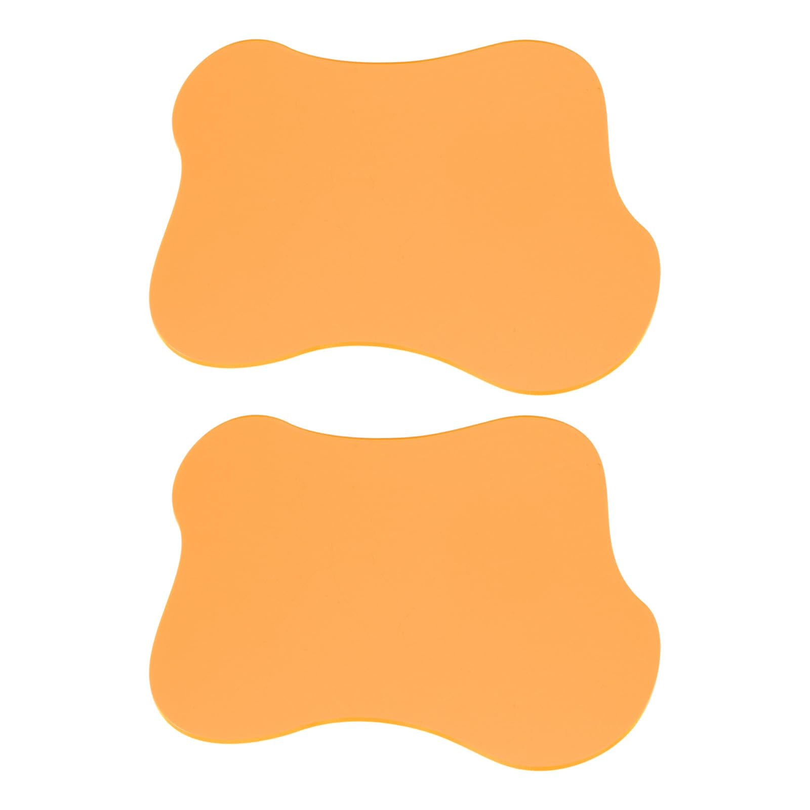 2 Pieces Irregular Acrylic Cloud Shape Coasters Creative Coffee Cup Coasters Din