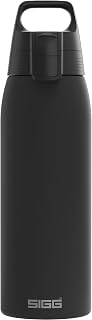 Sigg Stainless Steel Drinking Bottle, Shield ONE, Suitable for Carbonated Drinks, Leak-Proof, Feather-Light, BPA-Free, Outdoor & Fitness, 750ML / 1L / 1.5L