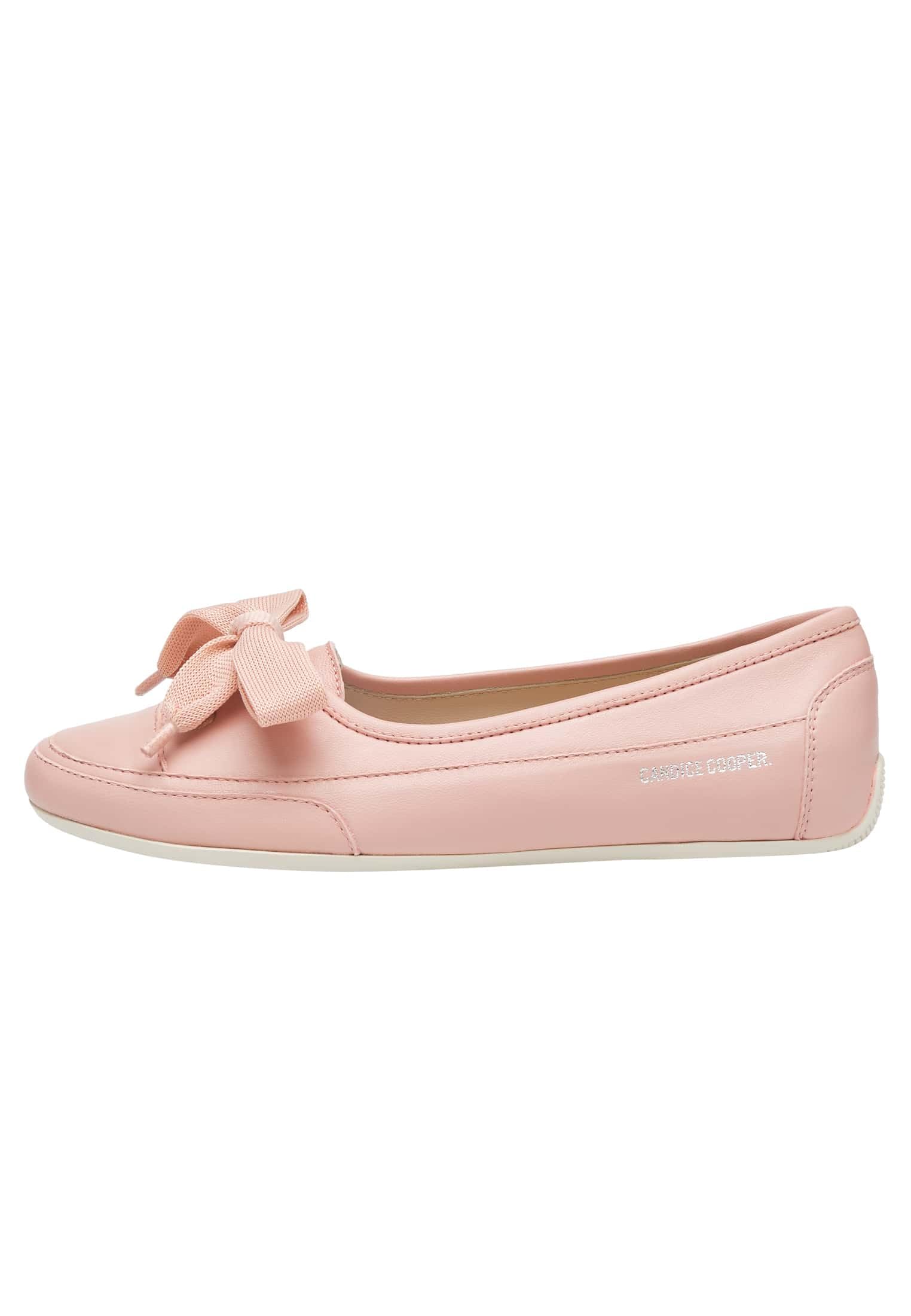 Candice Cooper Candy Bow Leather Ballet Flats