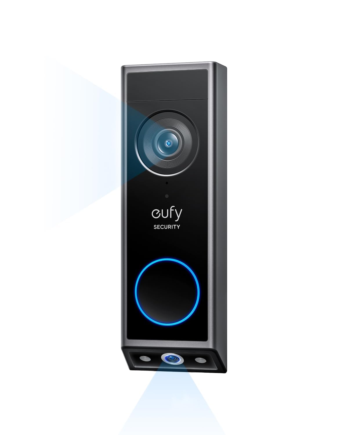 Anker eufy Security Video Doorbell E340 (Battery Powered), Dual Cameras | Delive