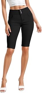Hybrid & Company Women's Hyper Stretch Bermuda Shorts
