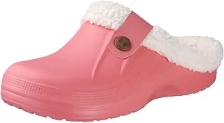 Clogs Men Women Stuffed Slippers House Warm Plush Slippers