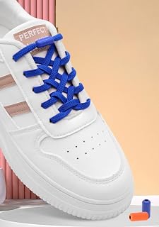 1 Pair Adult Shoelaces Elastic Shoe Laces with Stylish Buckles Quick Fit Polyester Straps Durable Accessories for All Occasions