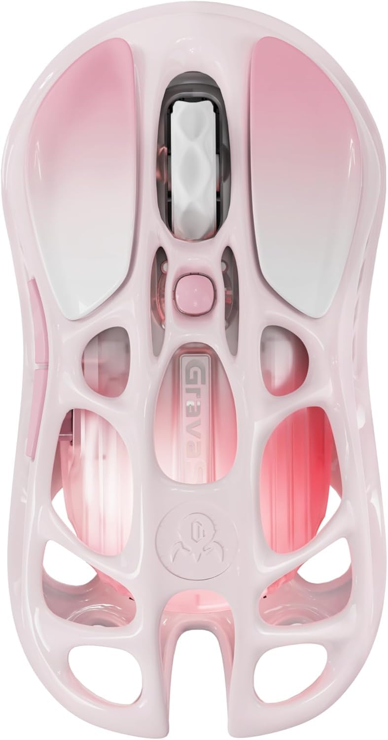 GravaStar Mercury M1 Pro Wireless Gaming Mouse, Up to 209H Battery Life | Magnes