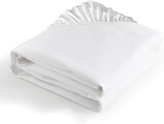 Bedecor Mattress Protector 90 x 200 cm, Waterproof, Breathable and Silent Mattress Protector, 100% Cotton Fleece Mattress 90 x 190/200 cm, Mattress Cover 90 x 200 cm, Waterproof Anti Dust Mite
