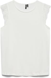 Vero Moda Vmemily SL Gathering Top Jrs Noos Vmemily SL Gathering Top Jrs Noos Women (Pack of 1)