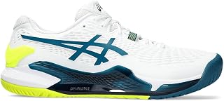 Asics 1041A330-101 Gel-Resolution 9 Men, White/Restful Teal EU 39
