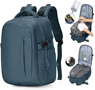 SZLX Ryanair Backpack 40 x 30 x 20 cm Vacuum with Pump Hand Luggage with Shoe Holder Wizzair Travel Backpack 40 x 20 x 25 cm Cabin Bags for Easyjet 45 x 36 x 20 cm Travel Bag for PC 14 Inches Women Men