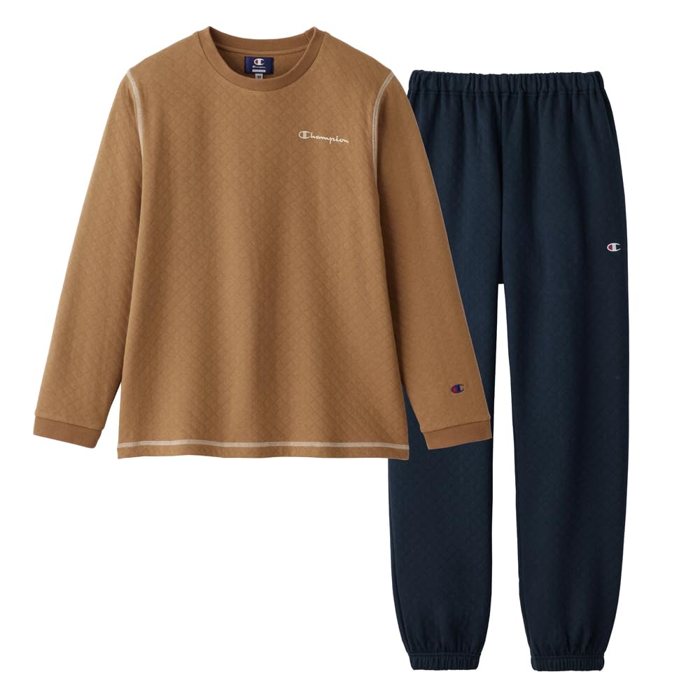 GUNZE CHAMPION OL8834 Women's Loungewear, Front and Back 100% Cotton, Long