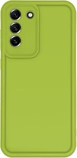 Puxicu Slim Case for Samsung Galaxy S22, Enhanced Camera Protection, Shockproof Skin-Friendly Touch Soft Case Cover for Samsung Galaxy S22 Phone, Avocado Green