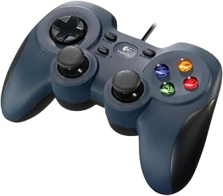 Logitech G F310 Wired Gamepad Console Like Layout 4 D-Pad - Blue/Black - Windows