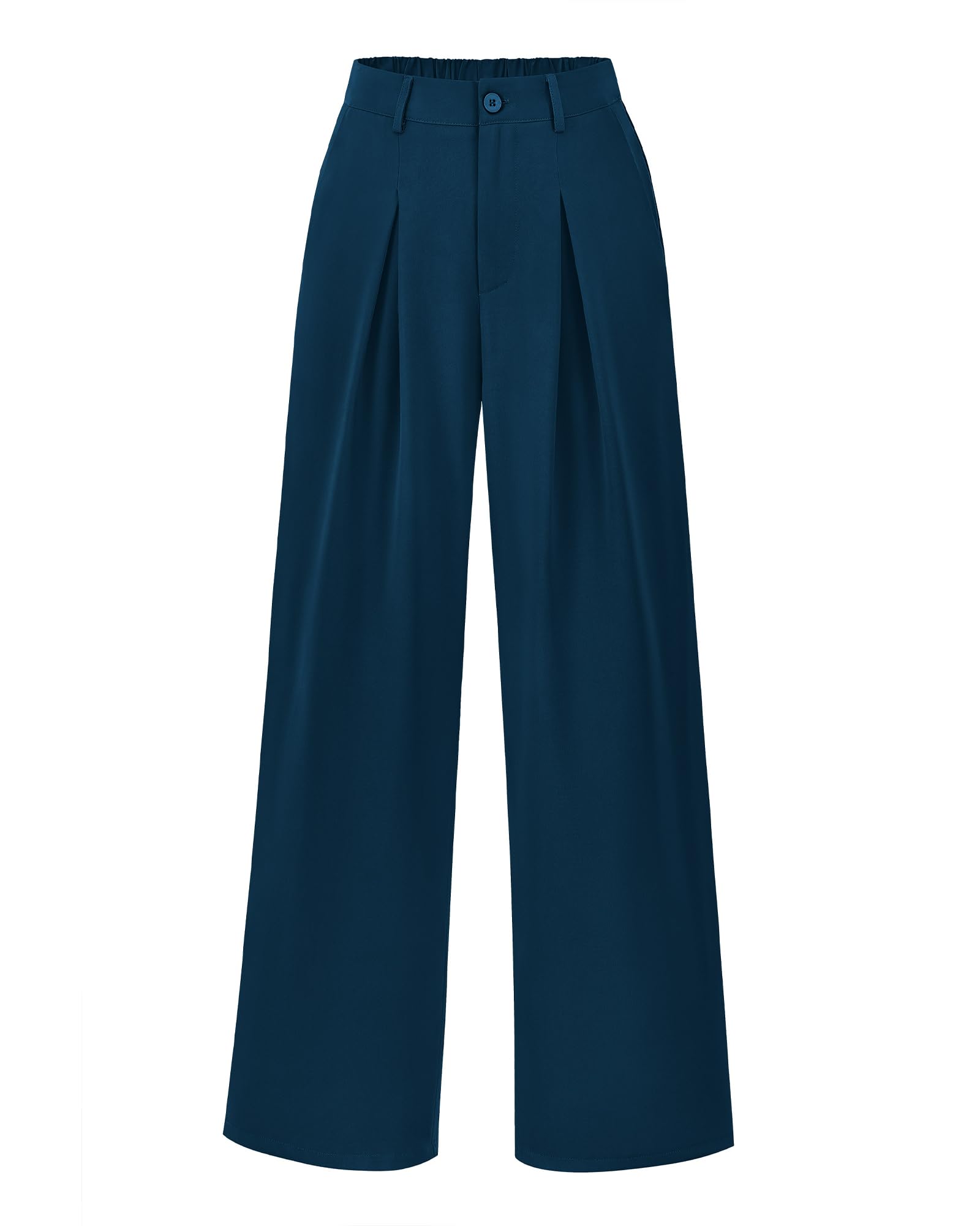 BTFBM Fall High Waisted Business Casual Palazzo Pants For Women Dressy 2026