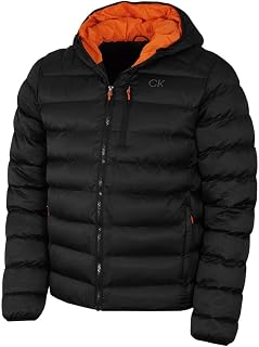 Calvin Klein Mens 2026 San Gabriel Padded Woven Jacquard Jacket