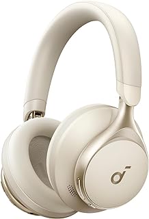Soundcore by Anker,CS 30Q, Active Noise Cancelling Headphones (Renewed) | 2X Stronger Voice Reduction, 40H ANC Playtime, App Control, LDAC Hi-Res Wireless Audio