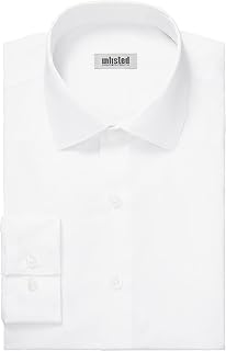 Kenneth Cole Unlisted Men's Slim Fit Solid Dress Shirt - Amazon Exclusive