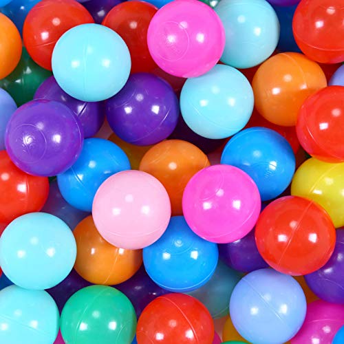 STARBOLO Ball Pit Balls 100 200 500 Balls for Kids - Crush Proof Plastic Childre
