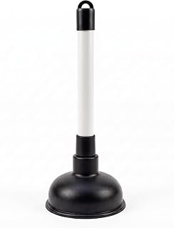 Heavy Duty Drain Unblocker Sink Plunger Powerful Toilet Unblocker Tool with 4 Inch Strong Rubber Cup Compact 9 Inch Handle for Kitchen Sink Bathroom Drain Shower Cleaner and Bathtub Use Fast.
