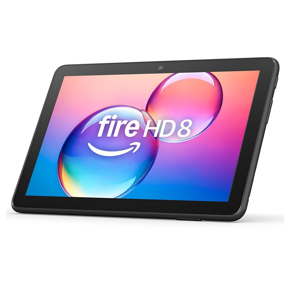 Amazon Fire HD 8 tablet (newest gen), 8" HD Display, 4 GB memory, 64 GB, respons