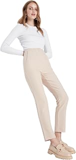 Trendyol Women's High Waist Cigarette Pants