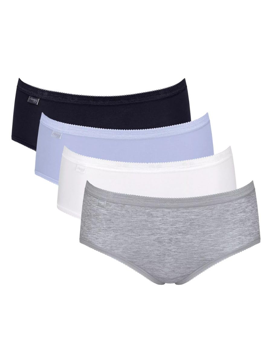 Sloggi Basic+ Midi Women's Underwear Pack of 4