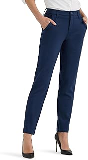 Lee Women's Ultra Lux Comfort Any Wear Side Vent Ankle Pant