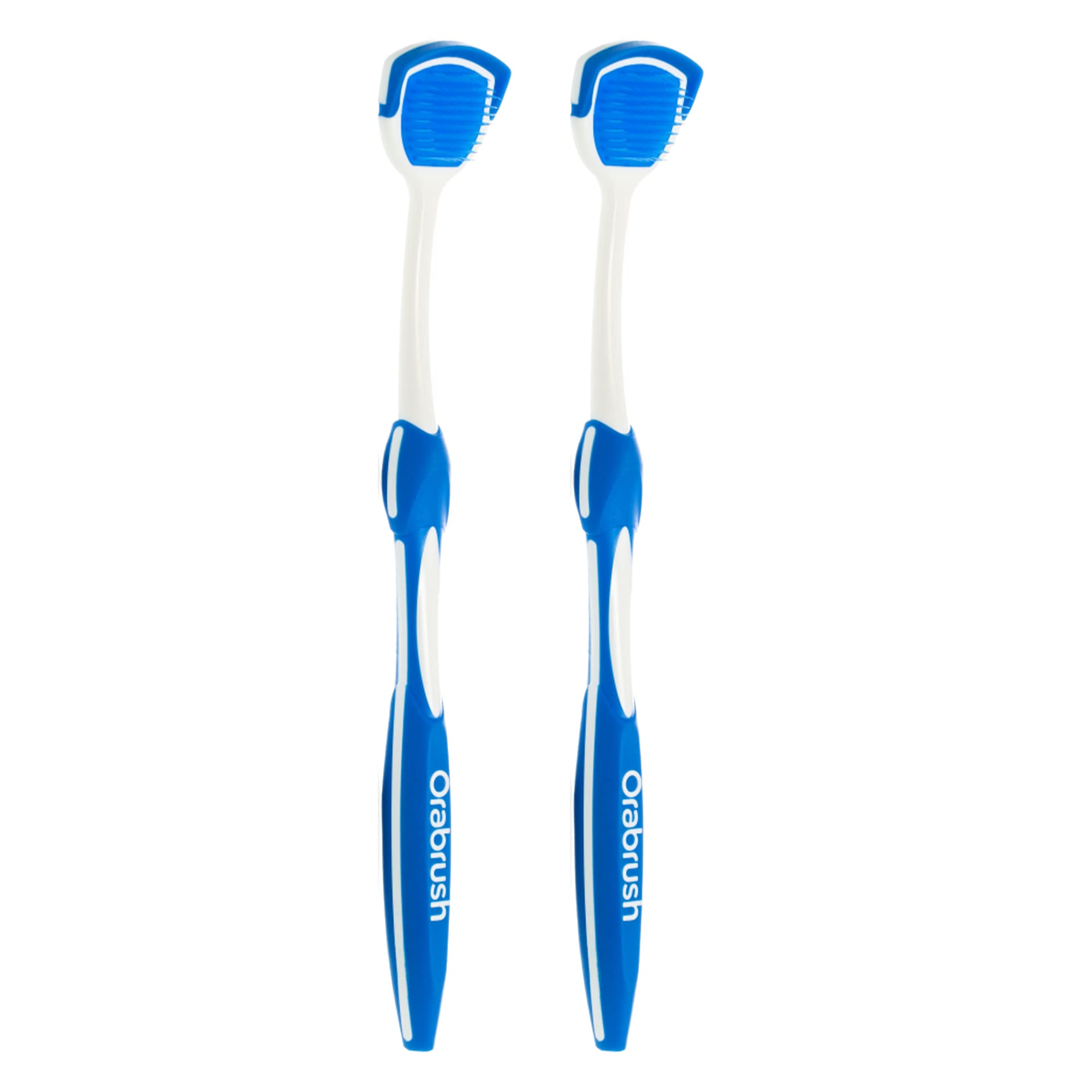 DenTek Orabrush Tongue Scraper, Gentle Tongue Cleaner Brush, 2ct | Orabrush Fres