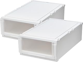 【通販限定2個セット】天馬 収納ボックス フィッツケースアドバンス 幅44×奥行74×高さ23cm 押入れ 収納ケース 衣装ケース 74-44M