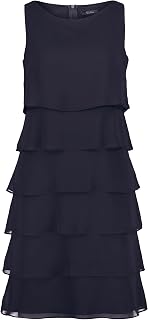 Vera Mont Ladies Cocktail Dress with Flounce