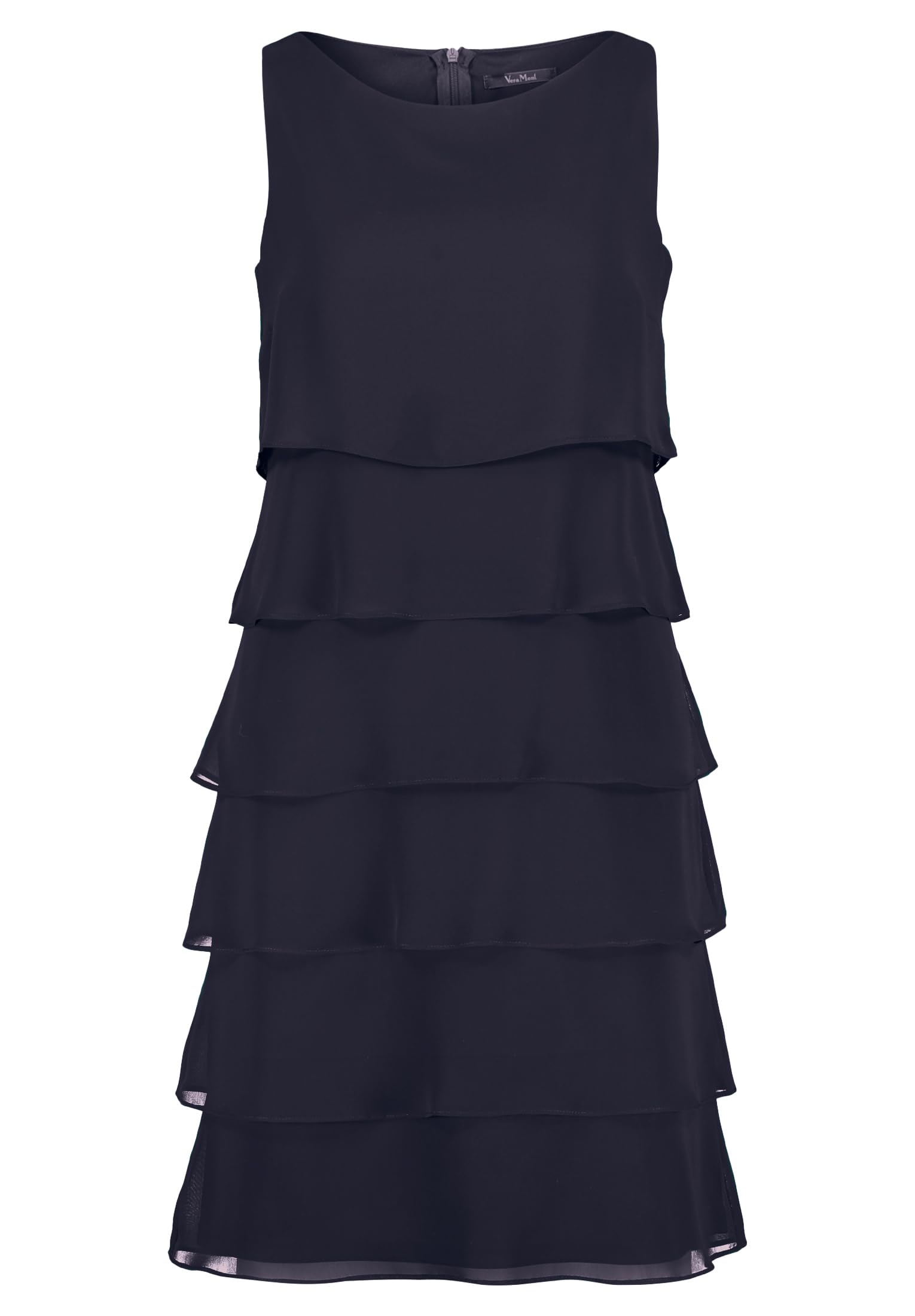 Vera Mont Ladies Cocktail Dress with Flounce
