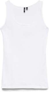 VERO MODA Vmlulu Long Tank Top Jrs Ga Noos Vmlulu – Jrs Ga Noos Women's Long Tank Top (Pack of 1)