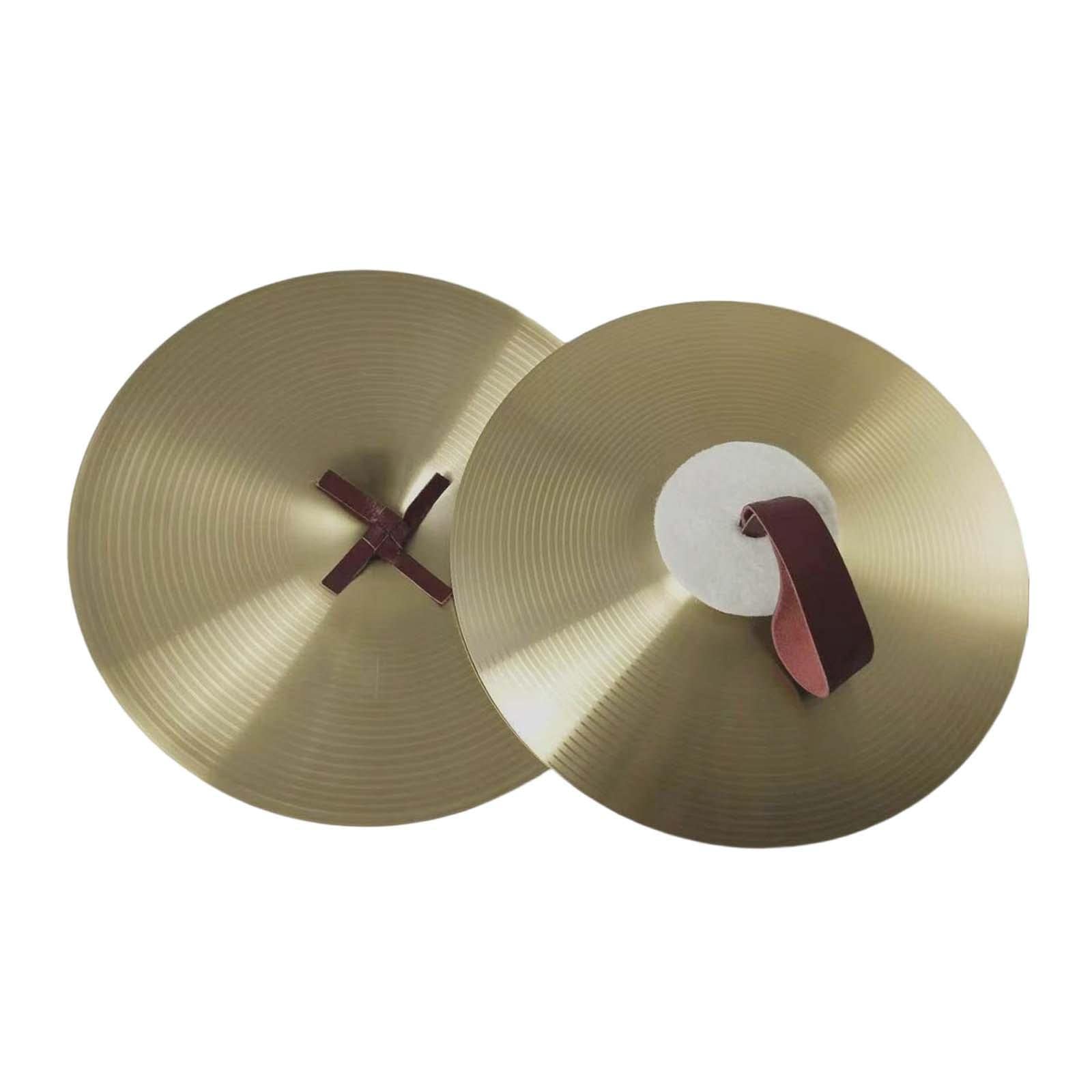 Hand Cymbals Percussion Instrument Hand Cymbals Alloy for Performance Party Begi
