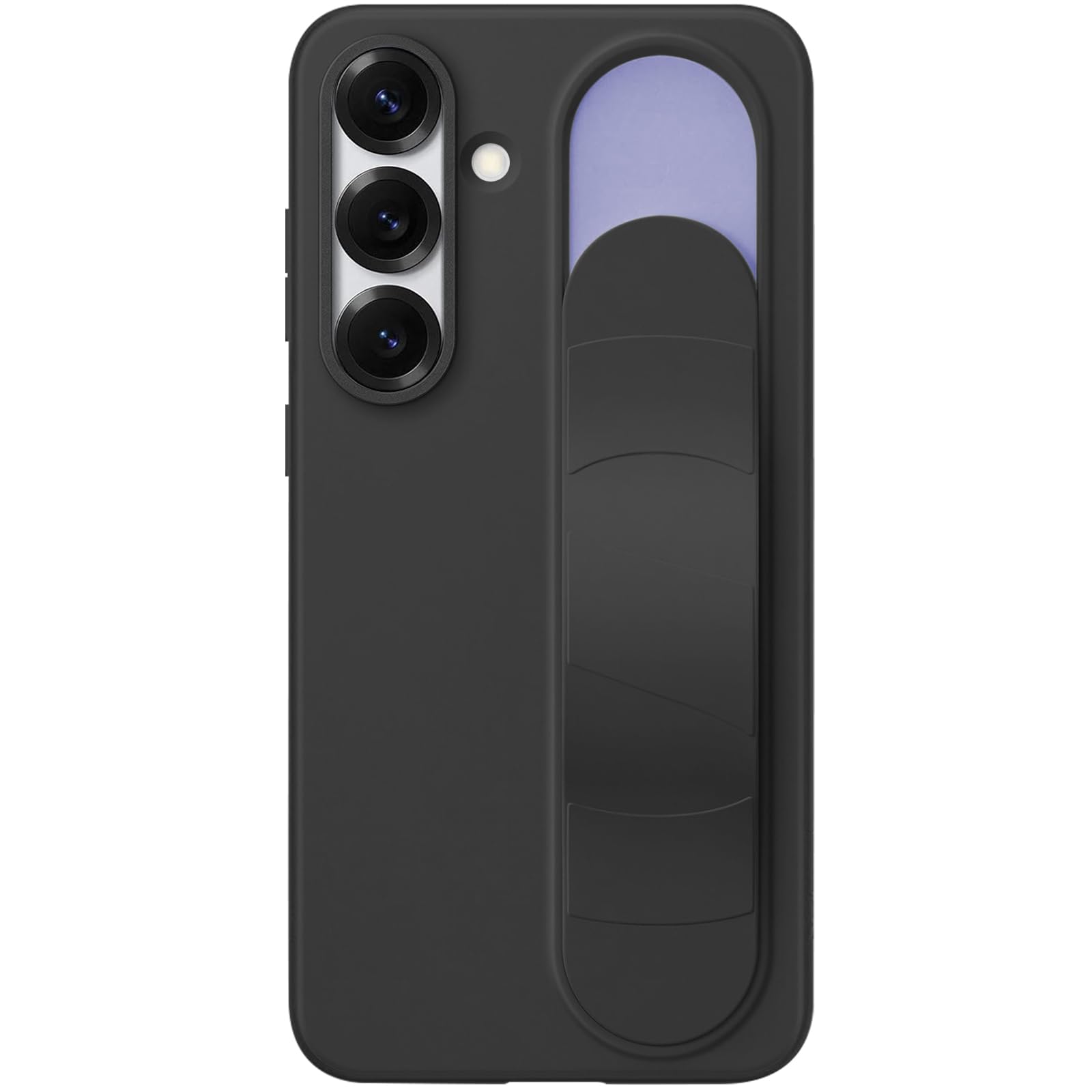 for Samsung Galaxy S25 Ultra with Smart Button, Standing Grip Phone Case with Ki