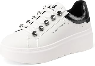 QUEEN HELENA Women's High Top Platform Sneakers X33-12