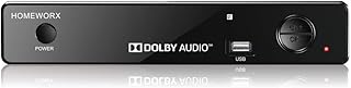 Mediasonic HomeWorx ATSC Digital Converter Box with TV Tuner, TV Recording, USB Multimedia Function (HW-150PVR-Y22)