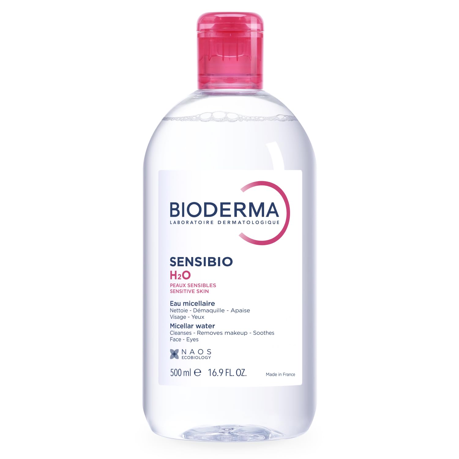 Bioderma - Sensibio - H2O Micellar Water - Makeup Remover Cleanser - Face Cleans