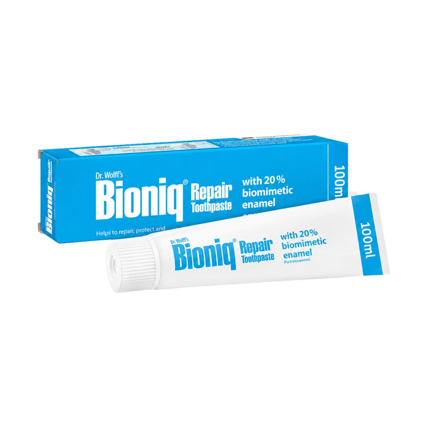 Dr. Wolff's Bioniq Repair Toothpaste | Hydroxyapatite Enamel Repair | for Daily 