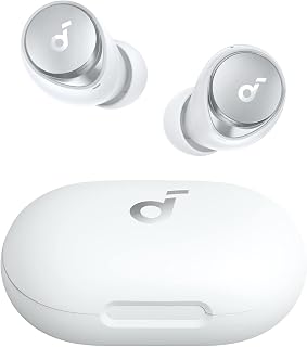 Soundcore by Anker Space A40 Noise Cancelling Wireless Earbuds(Renewed) | Reduce Noise by Up to 98%, Ultra Long 50H Playtime, 12H Single Playtime, Hi-Res Sound, Comfortable Fit, Wireless Charge