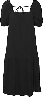 Vero Moda Vmnatali Nia 2/4 Blk Dress WVN Robe Femme (Lot de 1)