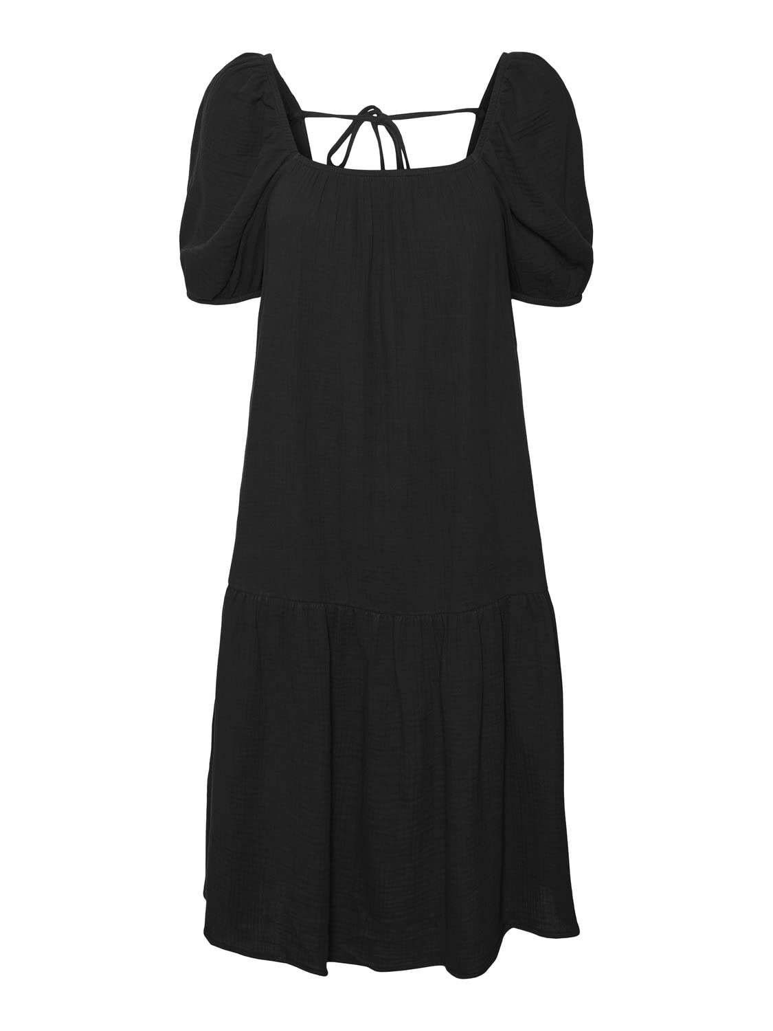 Vero Moda Vmnatali Nia 2/4 Blk Dress WVN Robe Femme (Lot de 1)
